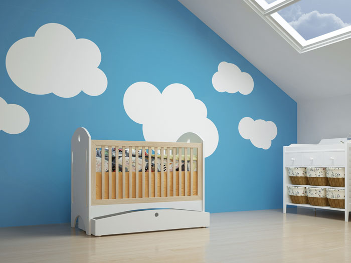 Kinderzimmer bunt gestalten tolle ideen & tipps für die wände Kreativ streichen